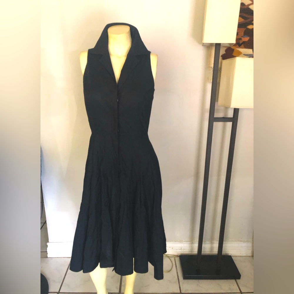 Elegant Jones New York Dark Blue Sleeveless Dress Size 4